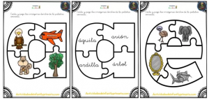 puzzle las vocales